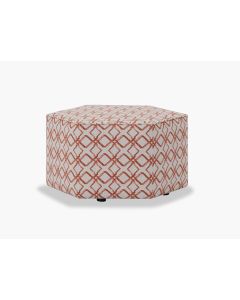MINGLE HEXAGON MEDIUM OTTOMAN